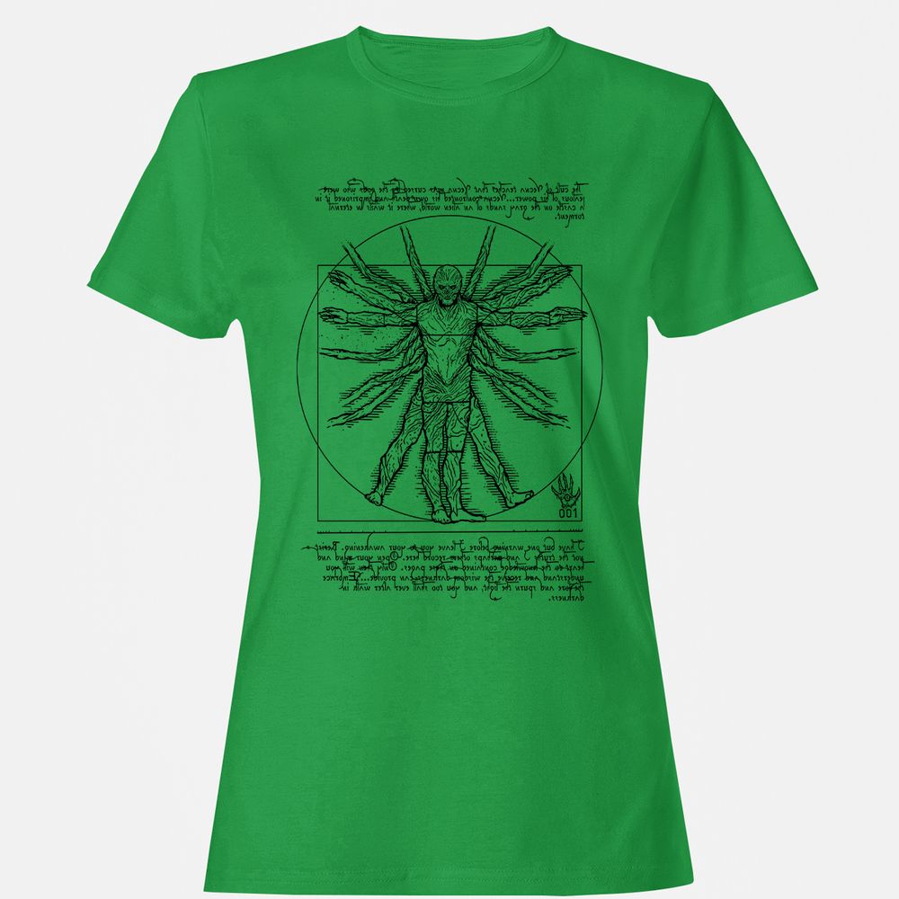 Women's T-Shirt - 76J3YFX2 - Irish Green - 7