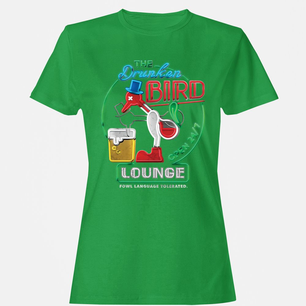 Women's T-Shirt - ZX9Q8BE3 - Irish Green - 7