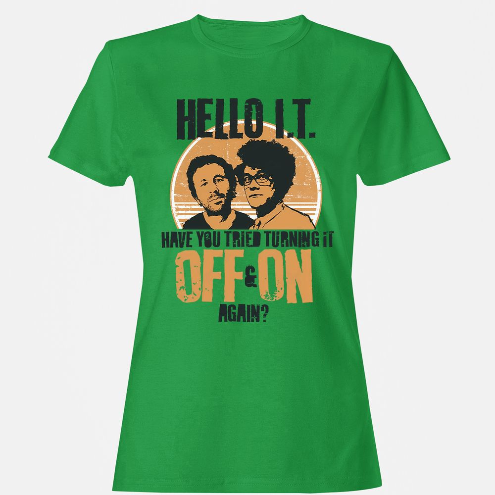 Have You Tried Turning It Off & On Again - Irish Green - 7