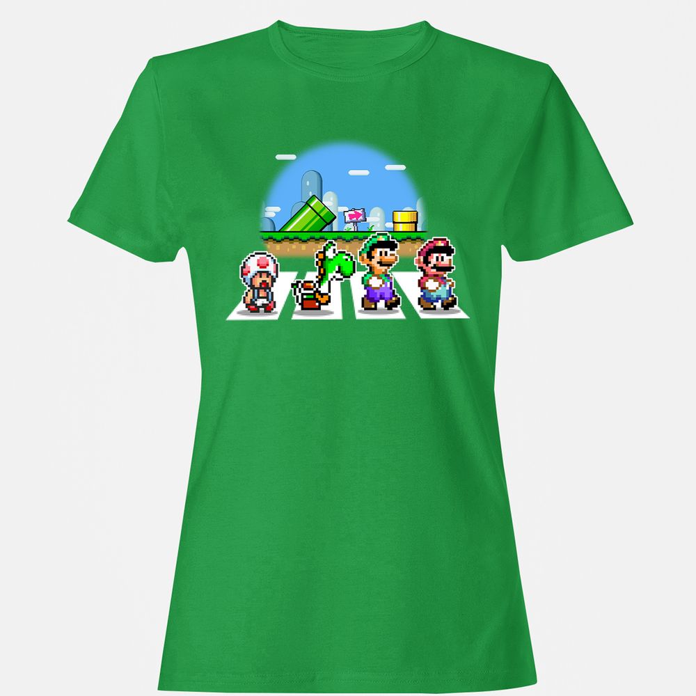Women's T-Shirt - B6B2ZMZN - Irish Green - 7