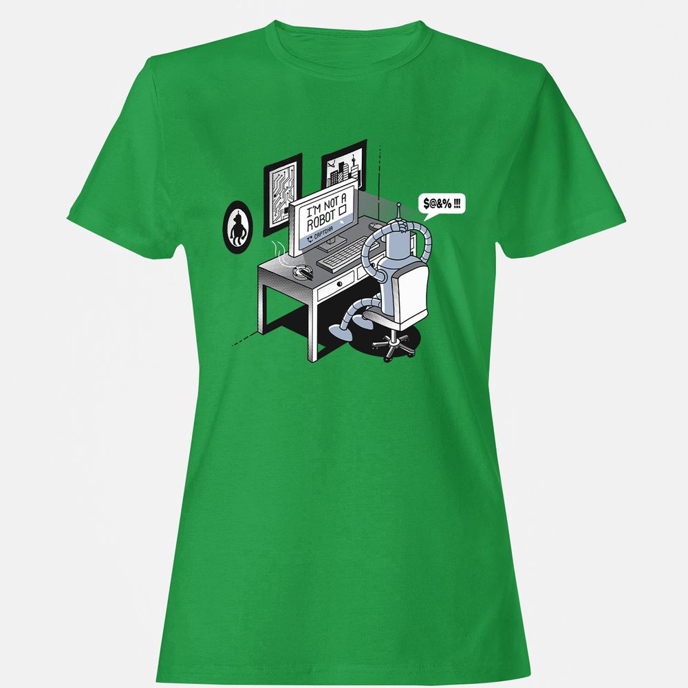 Women's T-Shirt - LBZ85PBX - Irish Green - 7