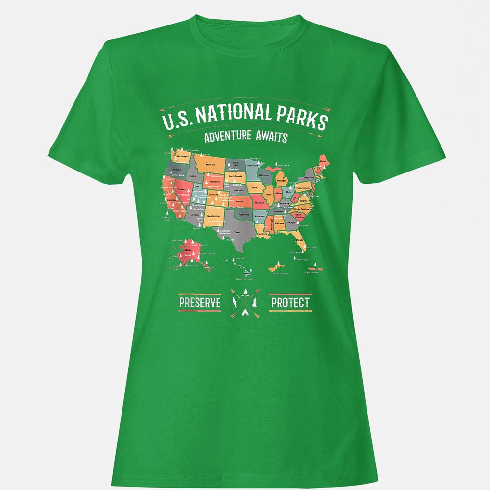 Women's T-Shirt - N6NYLAMZ - Irish Green - 7