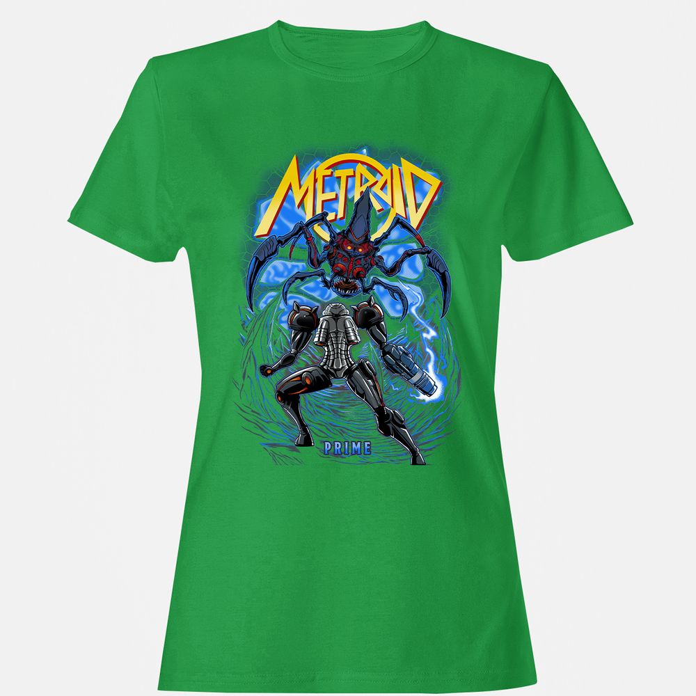 Women's T-Shirt - AKLNHPG9 - Irish Green - 7