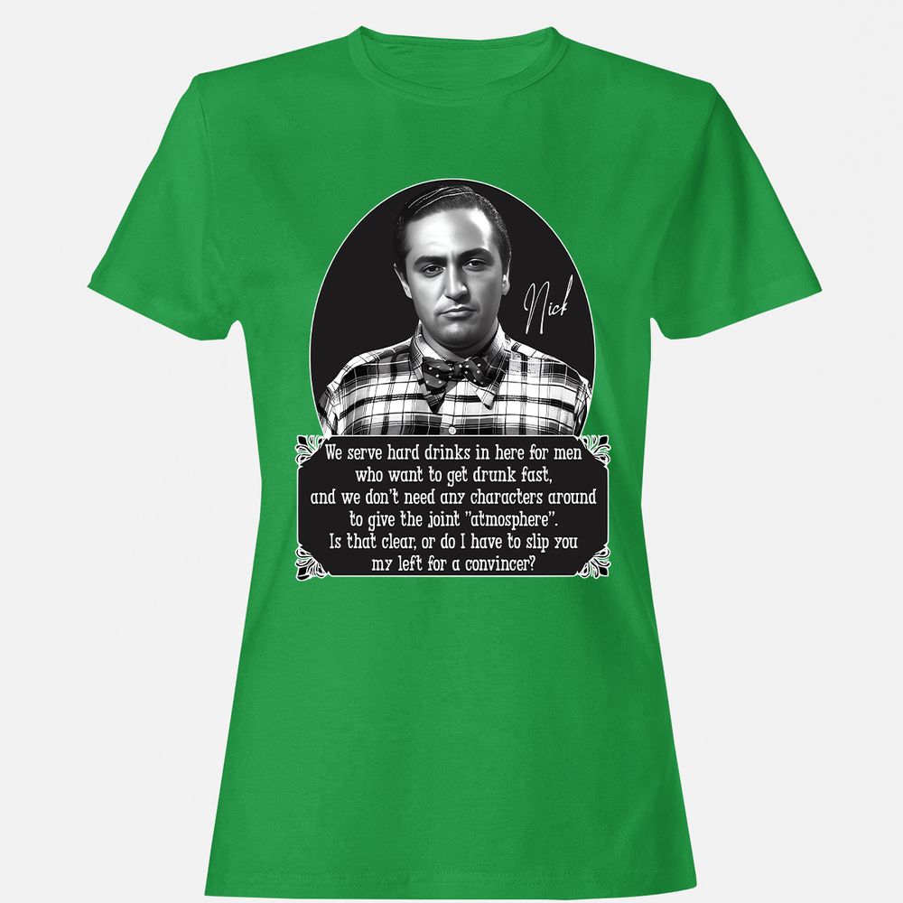 Women's T-Shirt - 5XPLYFW7 - Irish Green - 7
