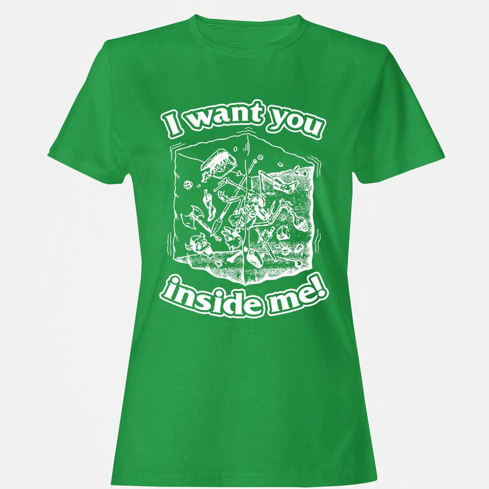 Women's T-Shirt - 7YTACRR1 - Irish Green - 7