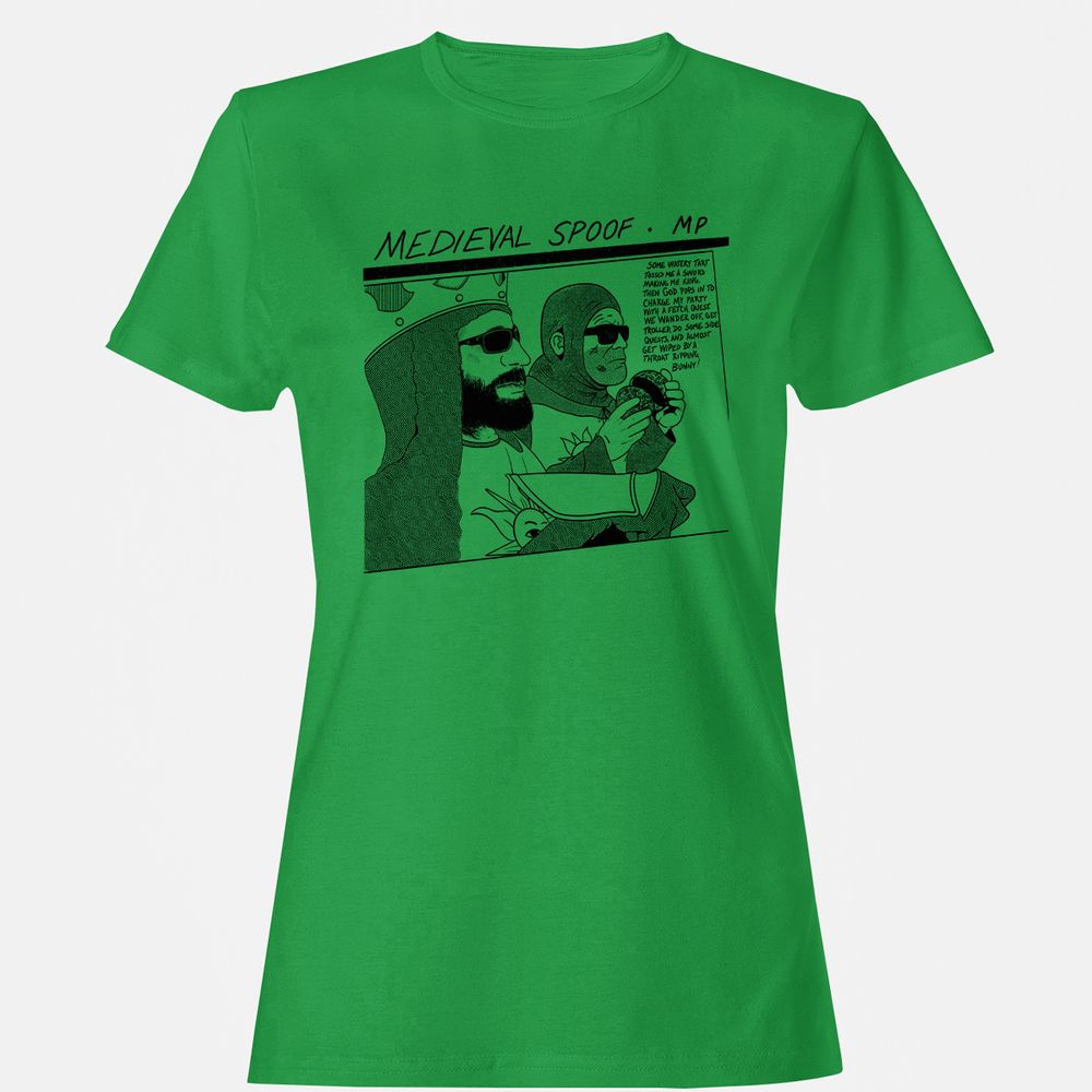 Women's T-Shirt - AQTQR76U - Irish Green - 7