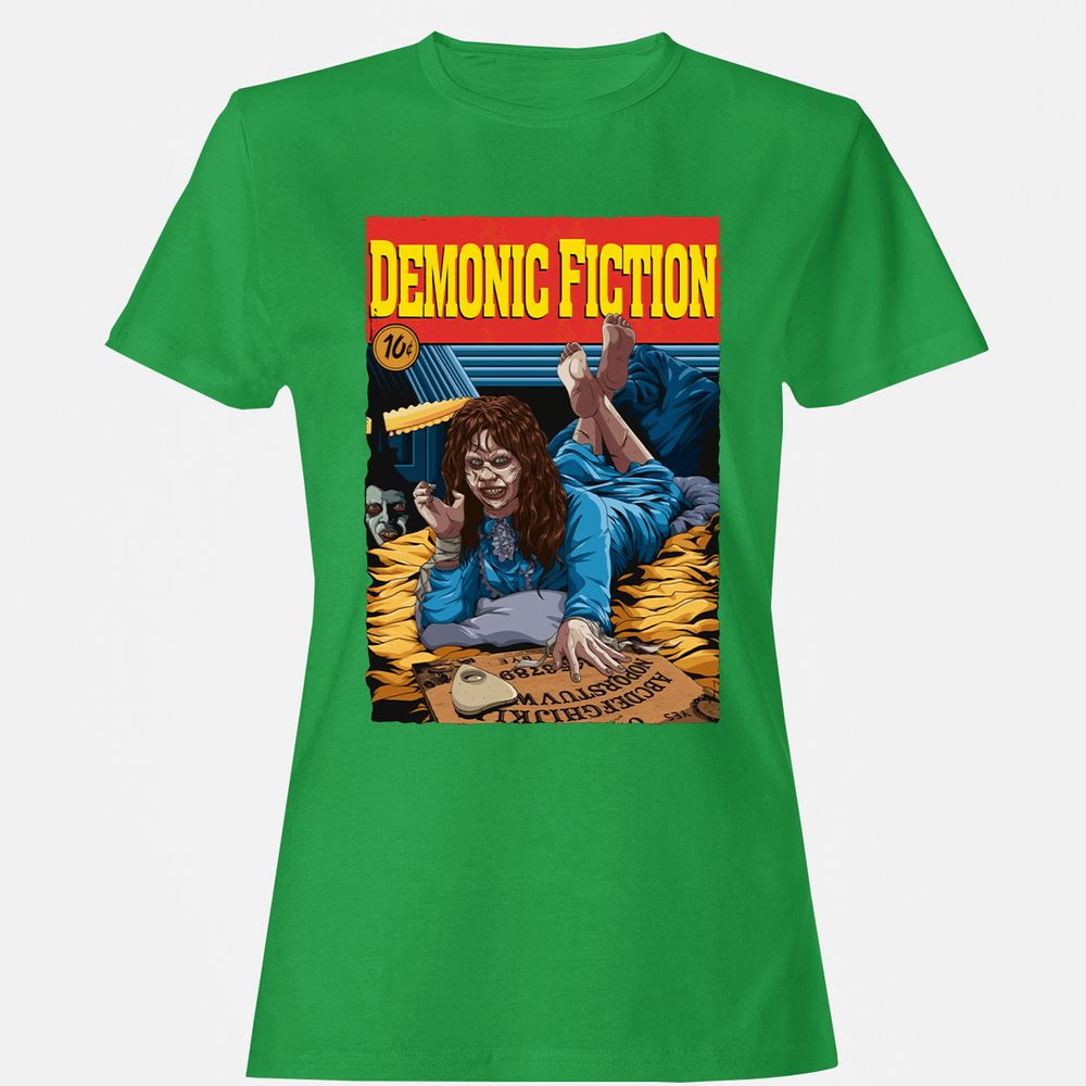 Women's T-Shirt - Q9YYLHJE - Irish Green - 7