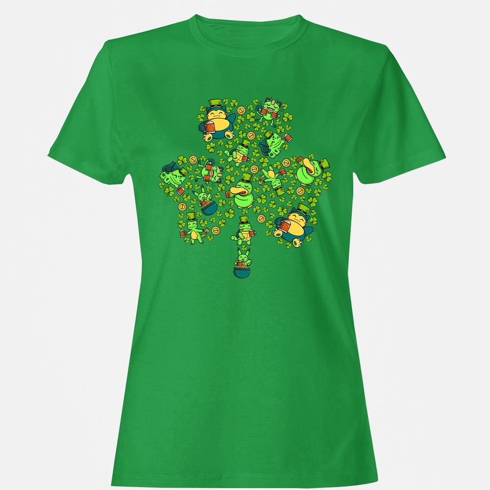 Women's T-Shirt - CRXS8AKH - Irish Green - 7
