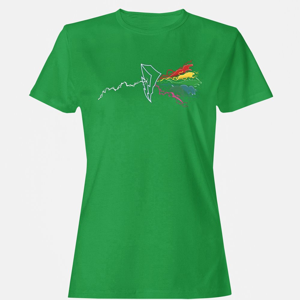 Women's T-Shirt - 61XH5W78 - Irish Green - 7
