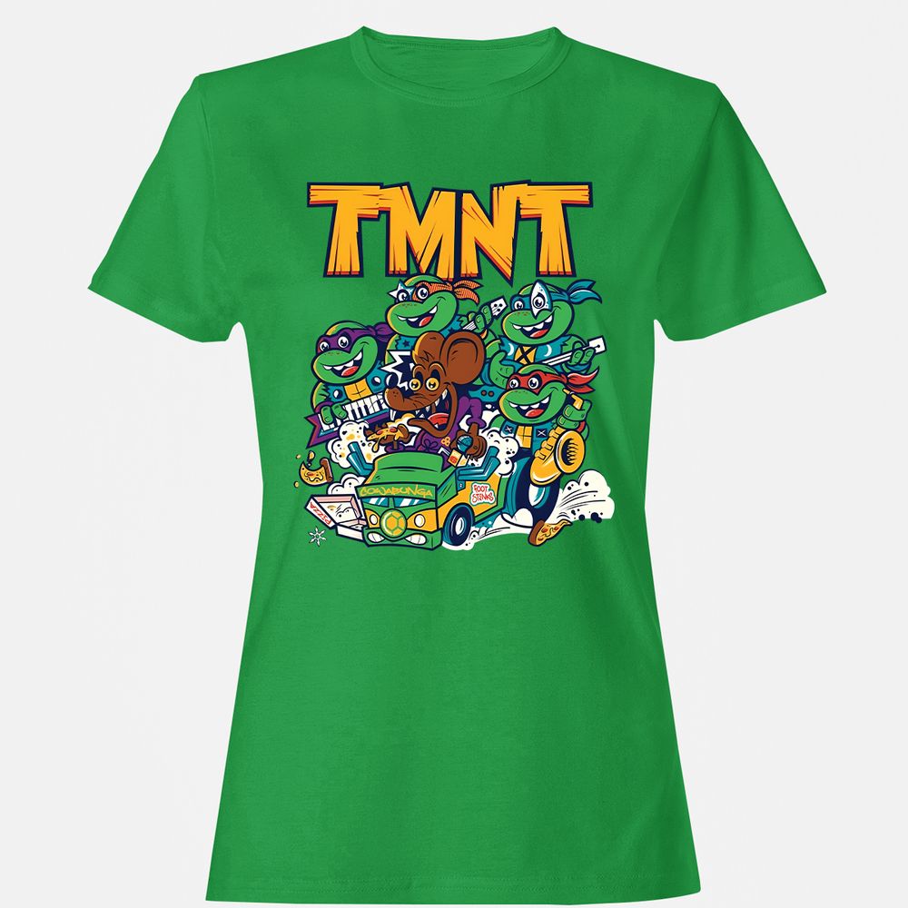 Women's T-Shirt - CDHT4JYP - Irish Green - 7