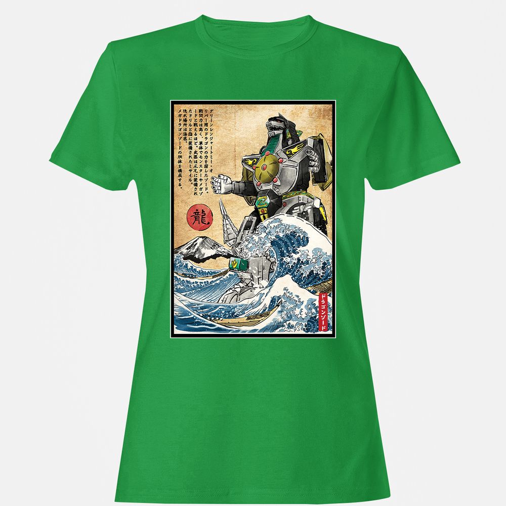 Women's T-Shirt - CWJQ6DBP - Irish Green - 7