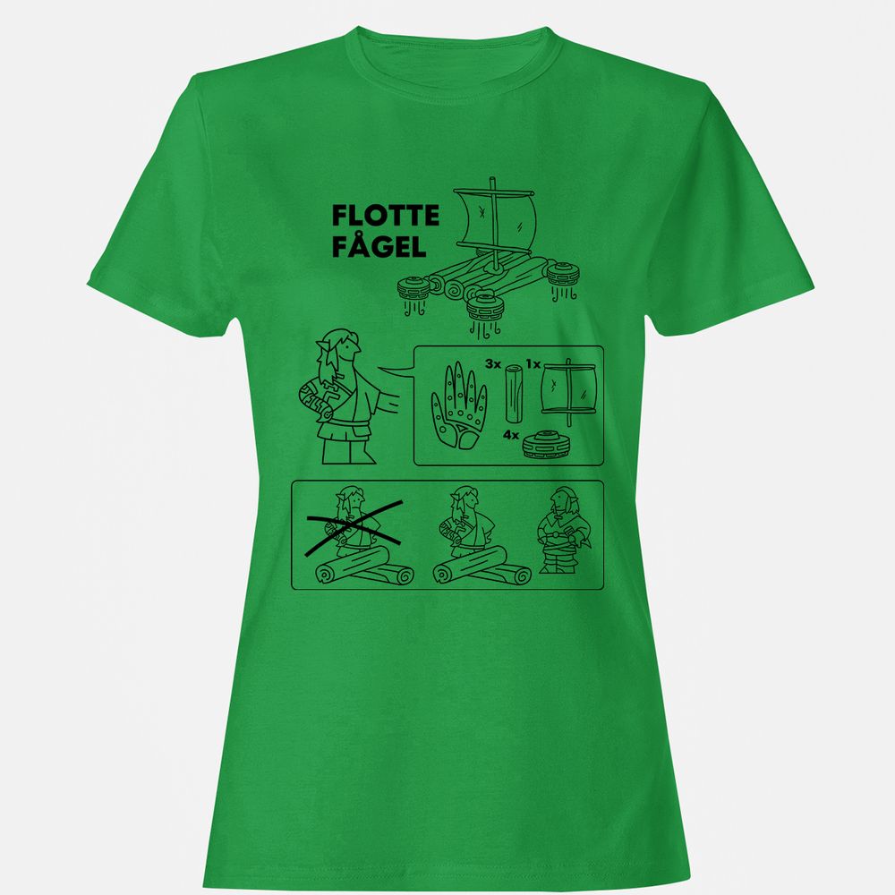 Women's T-Shirt - 3WZLPV9F - Irish Green - 7