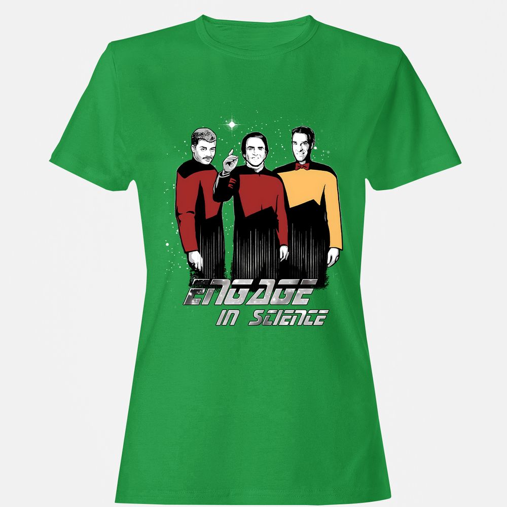 Women's T-Shirt - QHXBZM12 - Irish Green - 7