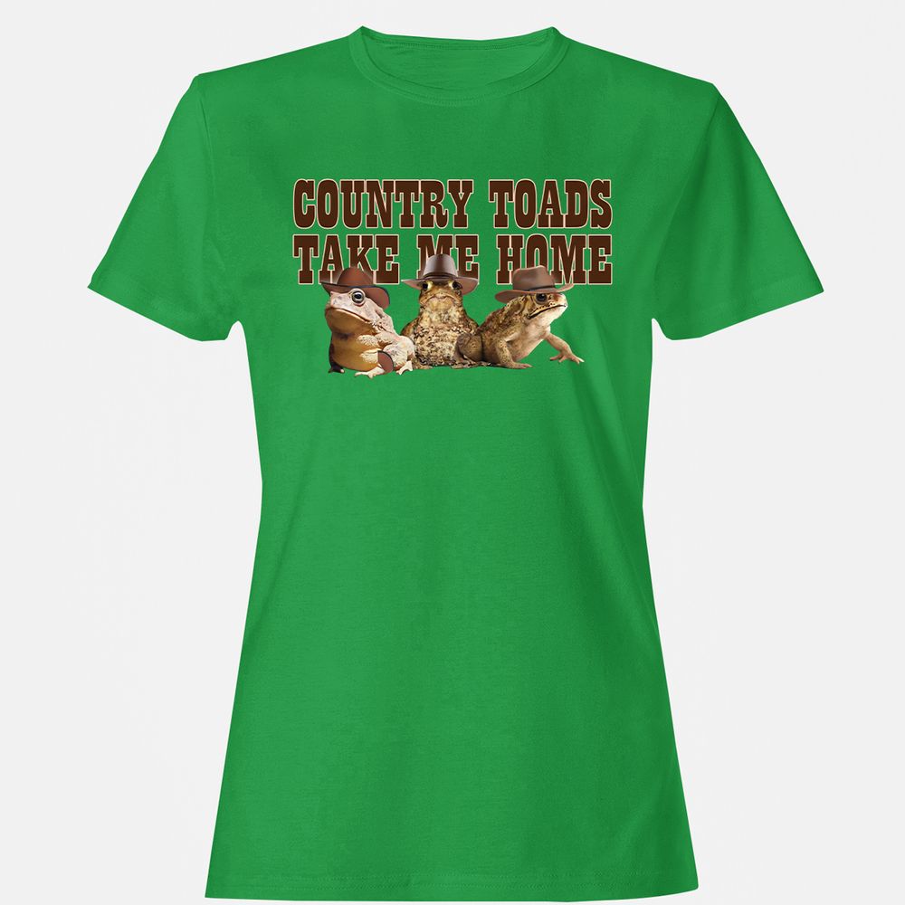 Country Toads Take Me Home - Irish Green - 7