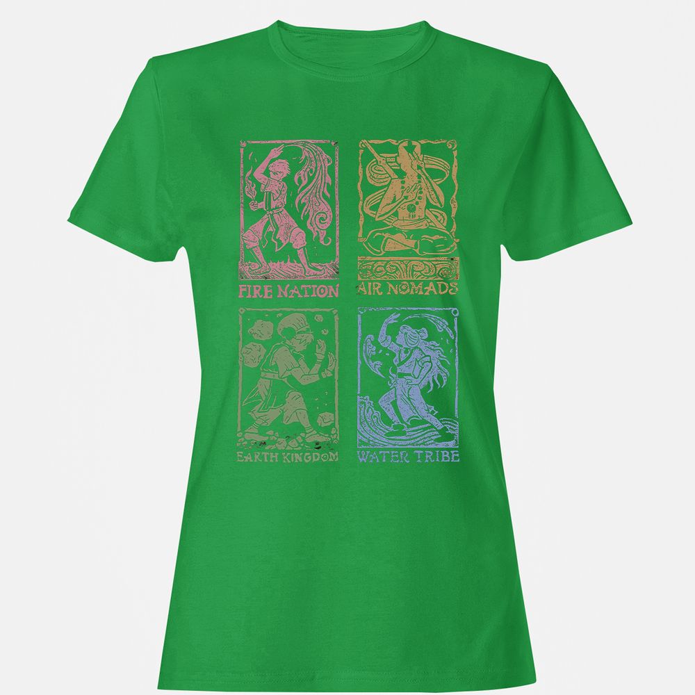 Women's T-Shirt - VX4H667H - Irish Green - 7