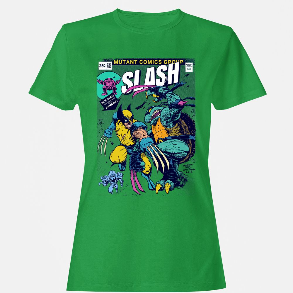Women's T-Shirt - GR4G8E4R - Irish Green - 7