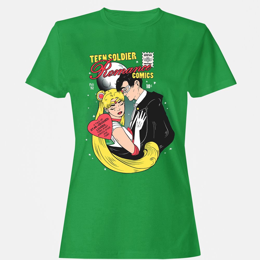 Women's T-Shirt - 2JL8P9L6 - Irish Green - 7