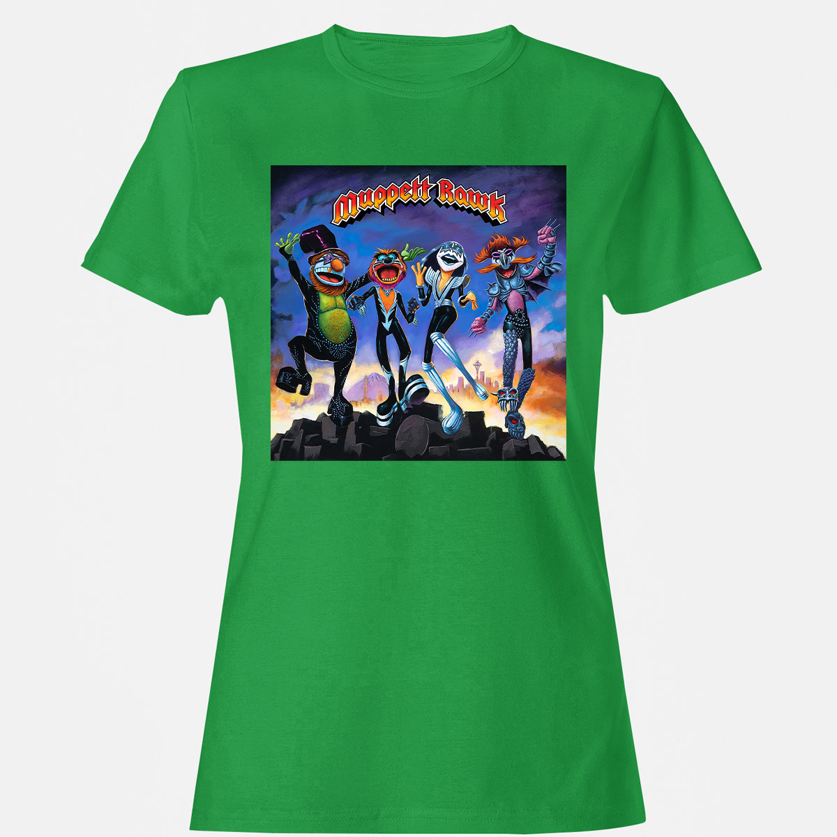 Women's T-Shirt - P9XEUXY6 - Irish Green - 7