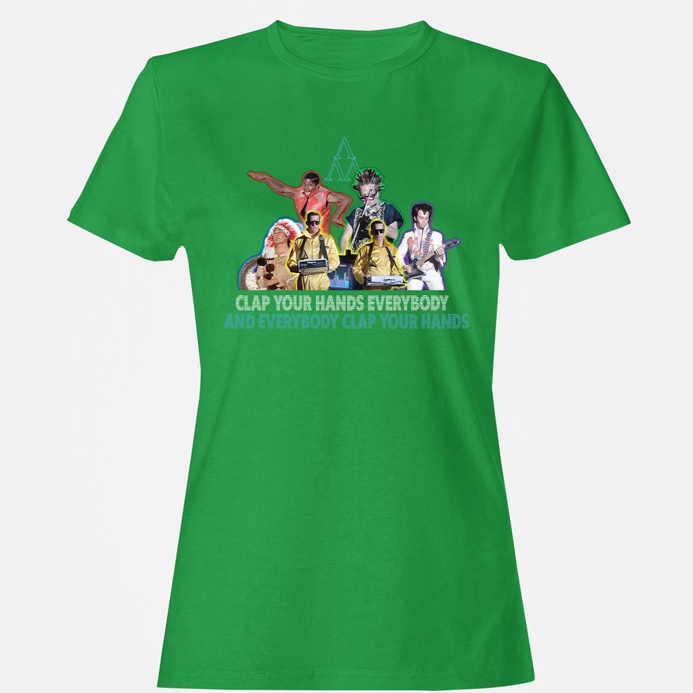 Women's T-Shirt - 362W3QHZ - Irish Green - 7