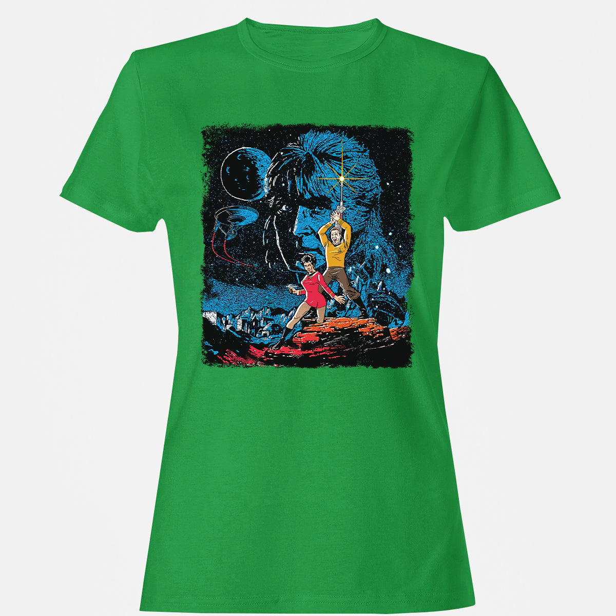 Women's T-Shirt - UP9A6DPD - Irish Green - 7