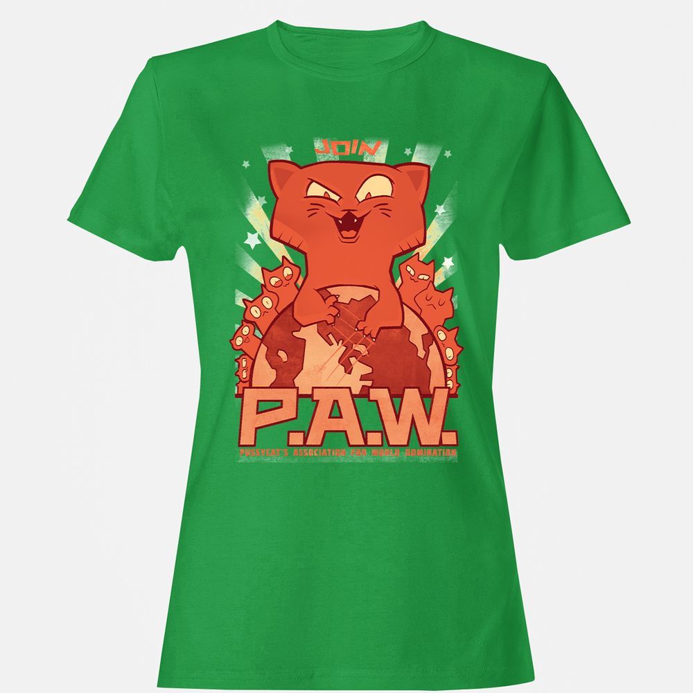 Women's T-Shirt - AKHXD7TQ - Irish Green - 7