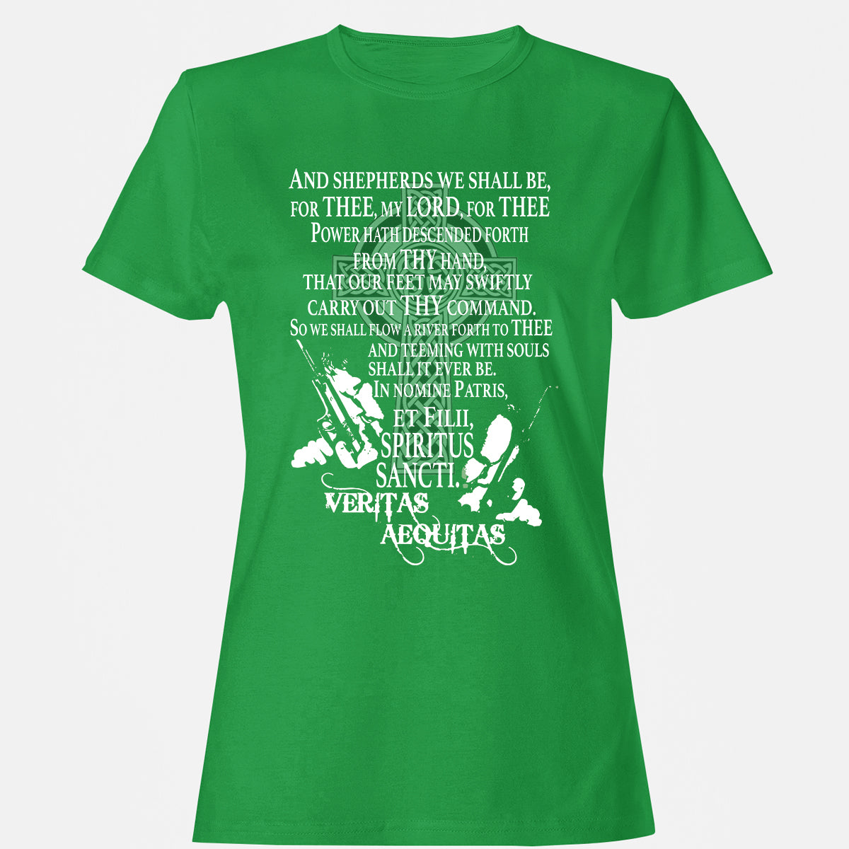 Women's T-Shirt - F8EBXQJA - Irish Green - 7