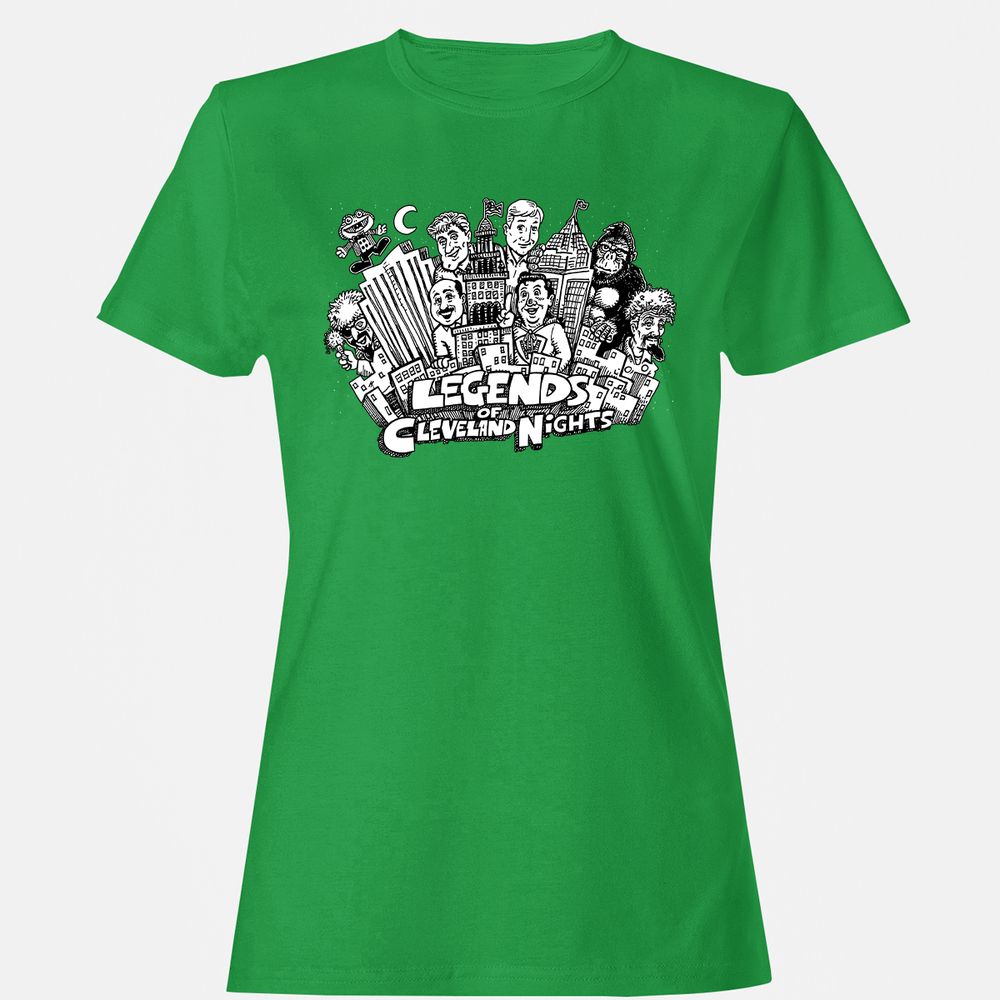 Women's T-Shirt - KZUVNJNF - Irish Green - 7