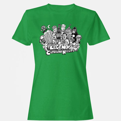 Women's T-Shirt - KZUVNJNF - Irish Green - 7