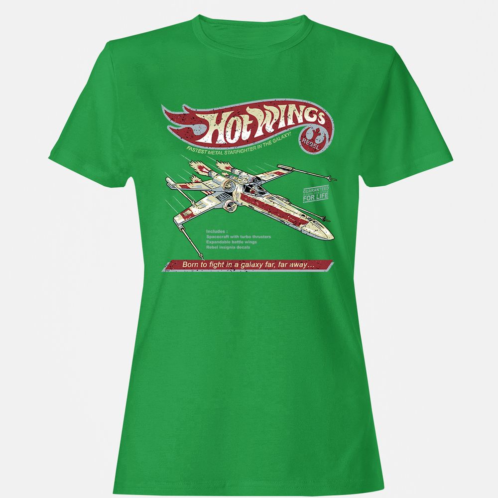 Women's T-Shirt - HQQXMWPG - Irish Green - 7