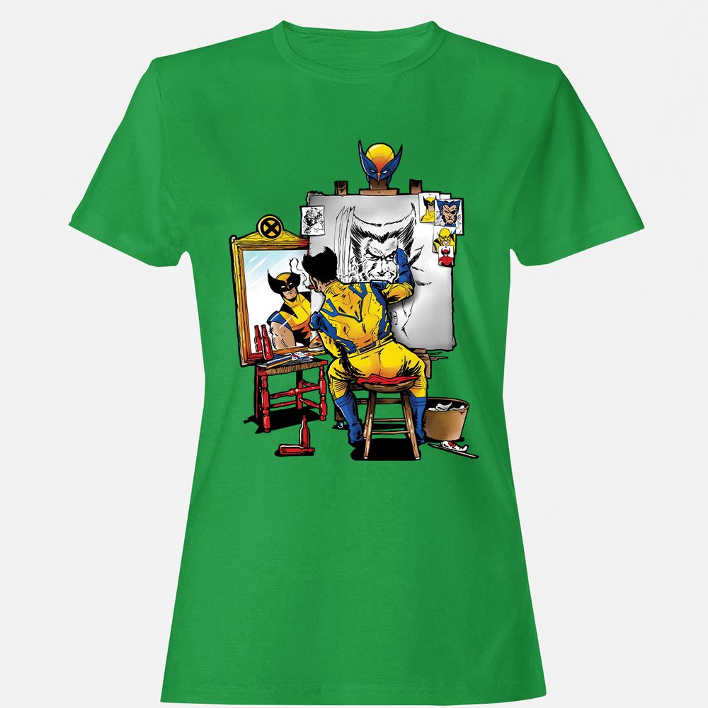 Women's T-Shirt - 33RKT86U - Irish Green - 7