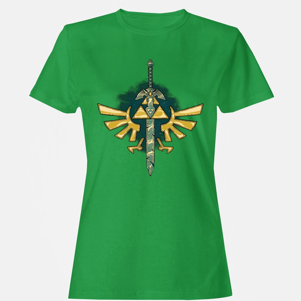 Women's T-Shirt - RB8SNQZJ - Irish Green - 7