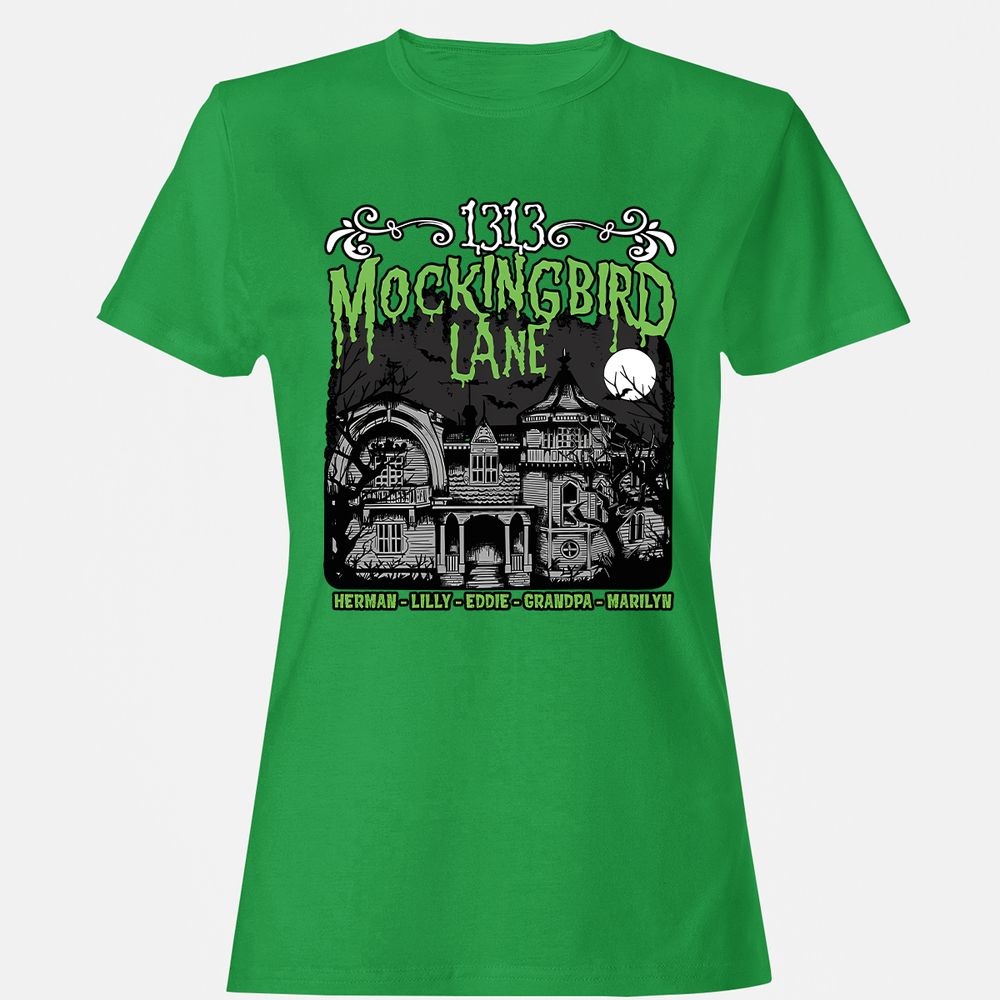 Women's T-Shirt - HQXPJ43B - Irish Green - 7