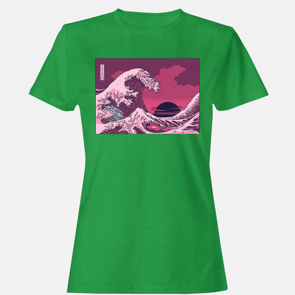 Women's T-Shirt - 4WHMXSVL - Irish Green - 7