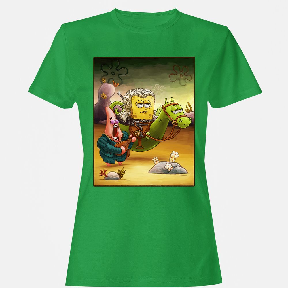 Women's T-Shirt - UQF186YL - Irish Green - 7