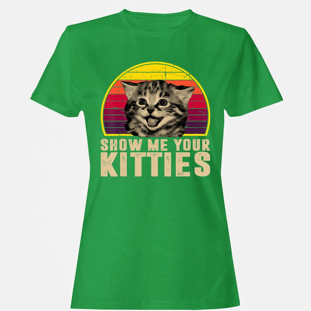 Women's T-Shirt - QCC5HCFR - Irish Green - 7