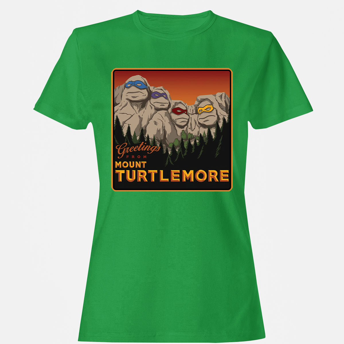 Women's T-Shirt - 9BUXX4CV - Irish Green - 7