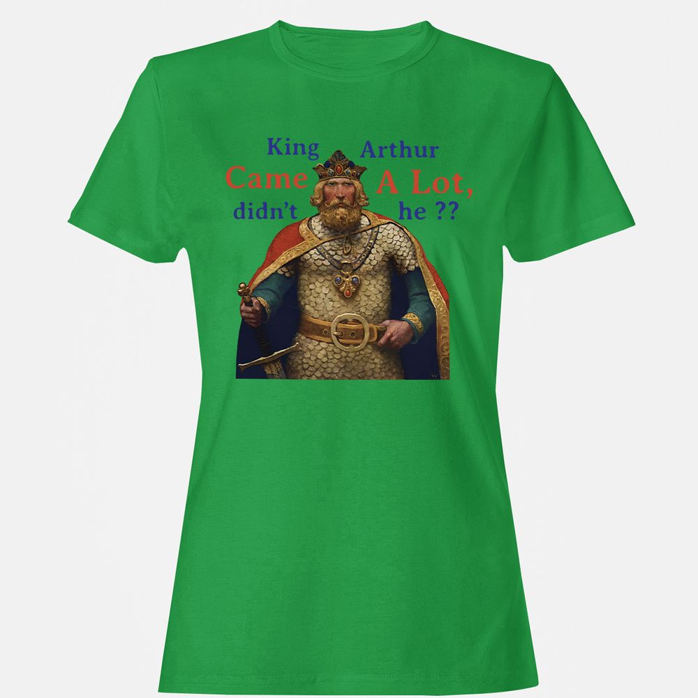 King Arthur Came a Lot - Irish Green - 7