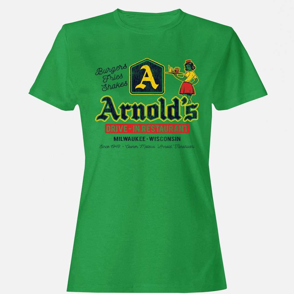 Women's T-Shirt - ZDDGFKQS - Irish Green - 7