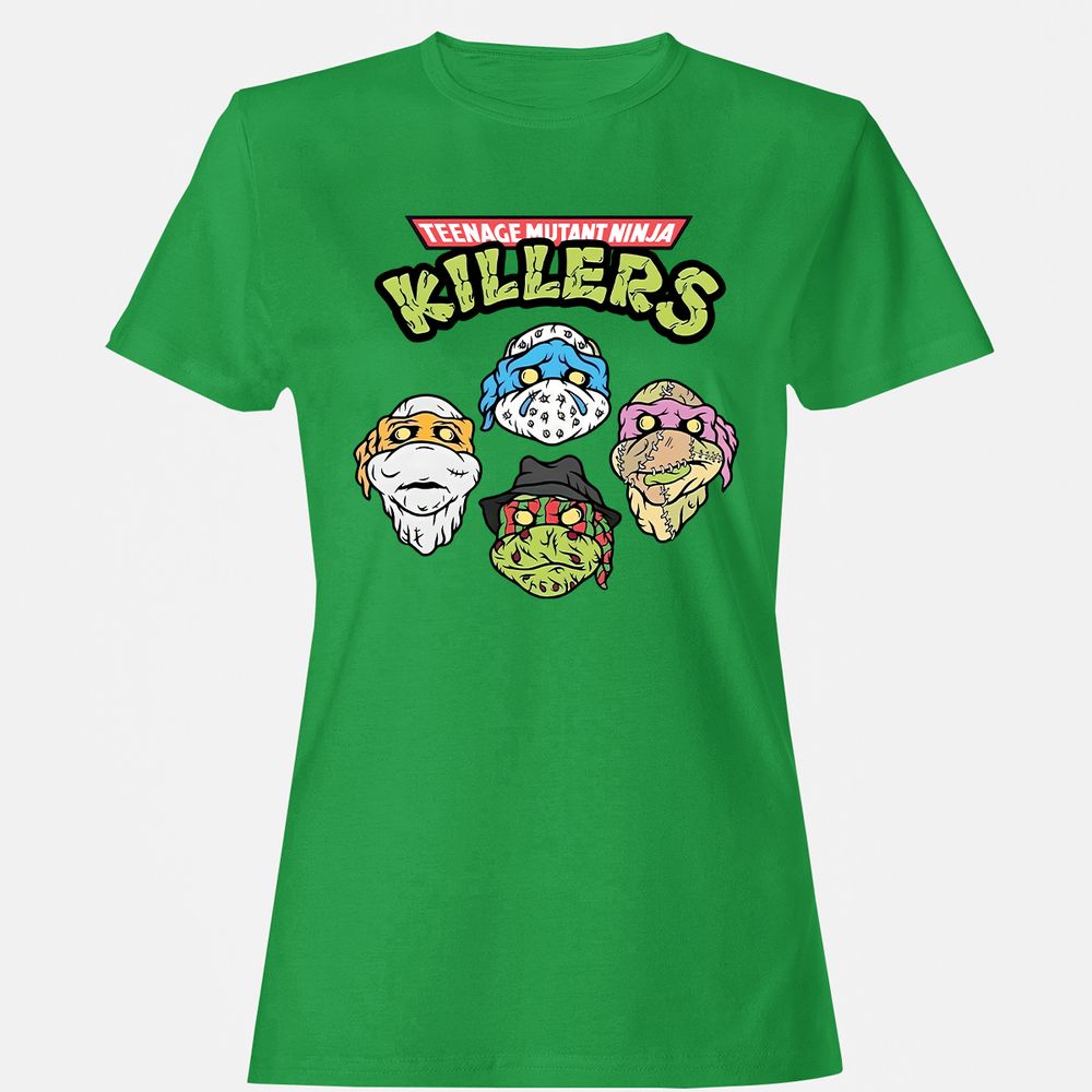 Women's T-Shirt - F5L8XYLC - Irish Green - 7