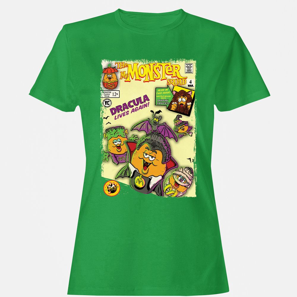 Women's T-Shirt - 7E26KNCE - Irish Green - 7