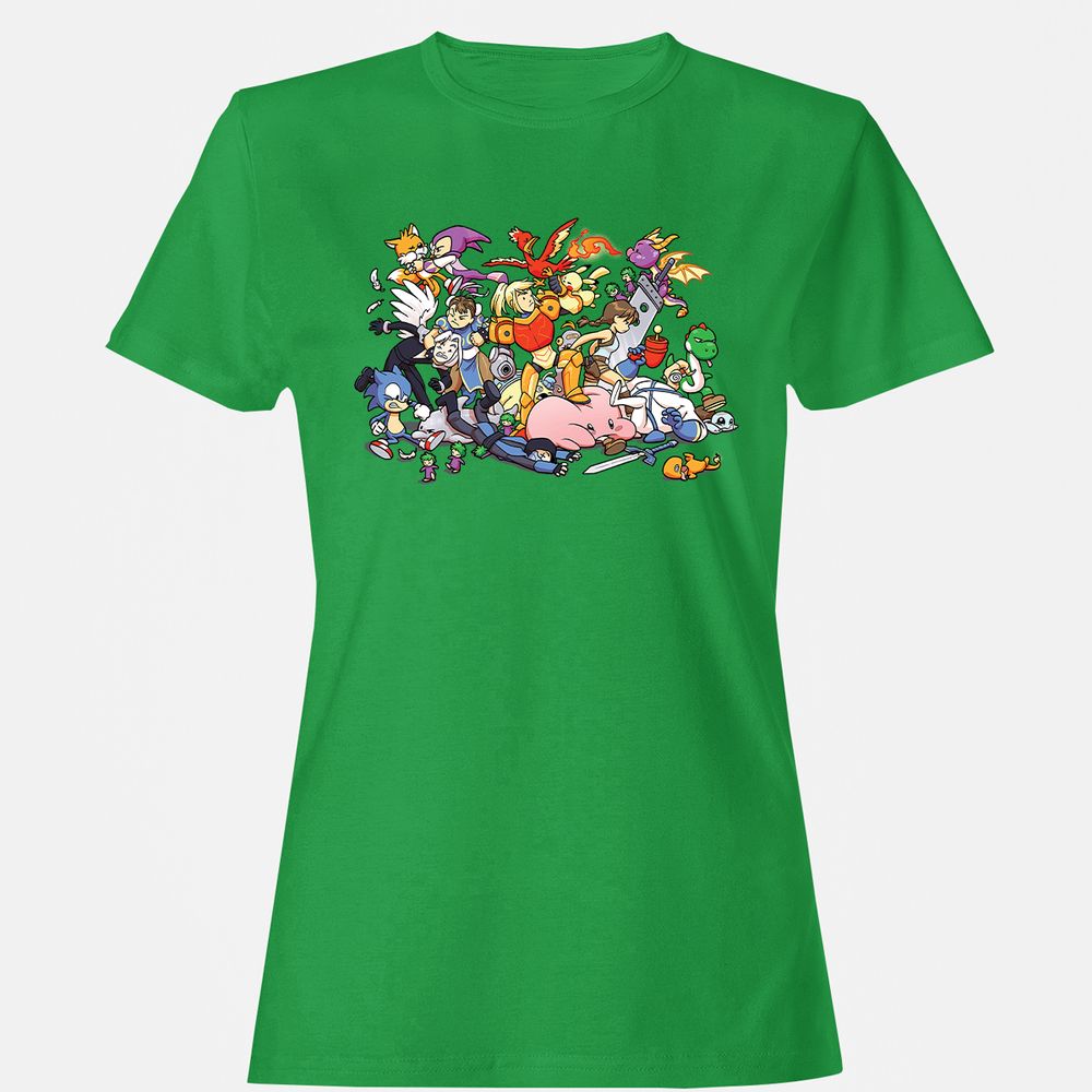 Women's T-Shirt - 197MLCMZ - Irish Green - 7