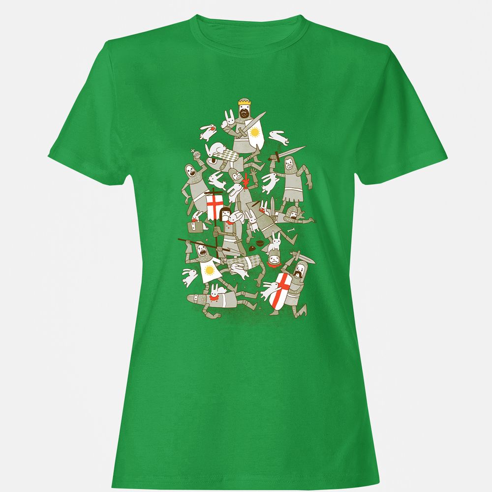 Women's T-Shirt - 7EJN3A6L - Irish Green - 7