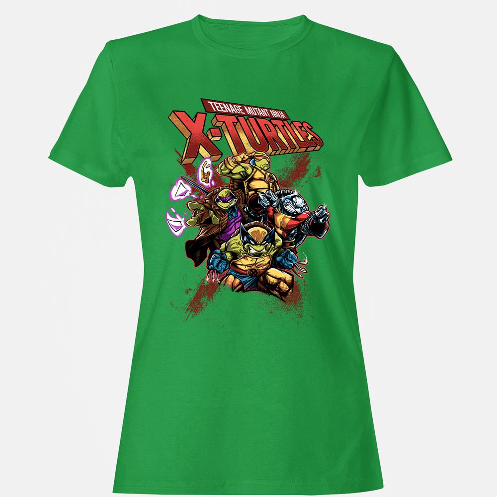 Women's T-Shirt - EWLNX98D - Irish Green - 7