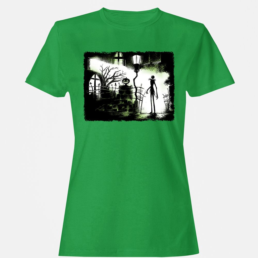 Women's T-Shirt - Black - Irish Green - 7