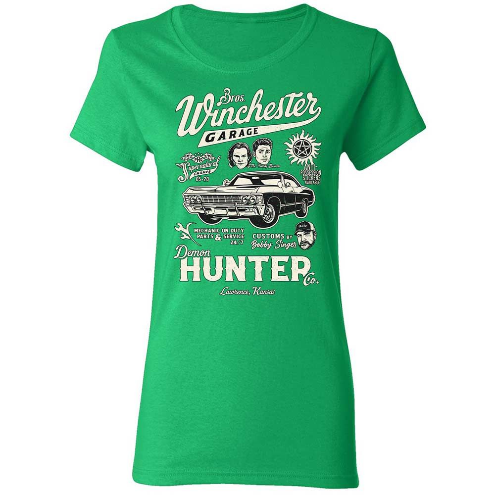 Women's T-Shirt - P15HFVAS - Irish Green - 7