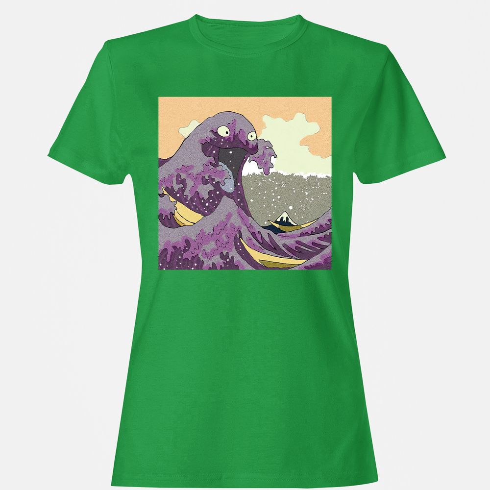 Women's T-Shirt - LTKV7ZKZ - Irish Green - 7