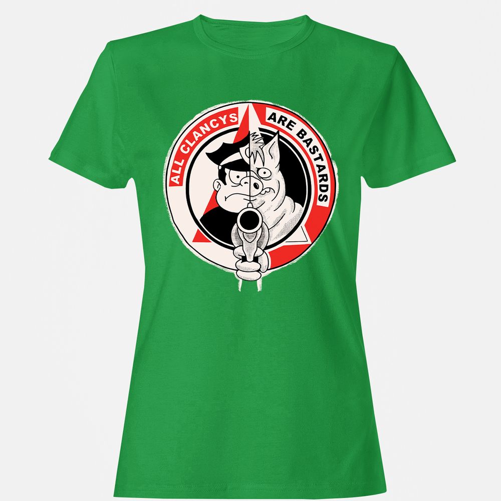 All Clancys Are Bastards - Irish Green - 7