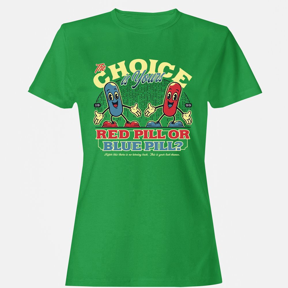 Women's T-Shirt - P74QA1YM - Irish Green - 7