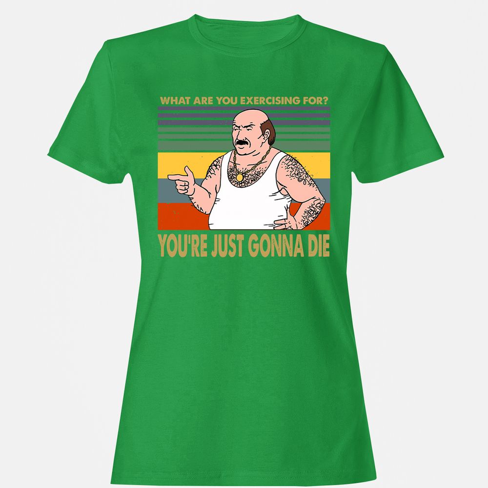 Women's T-Shirt - 2ZE3B875 - Irish Green - 7
