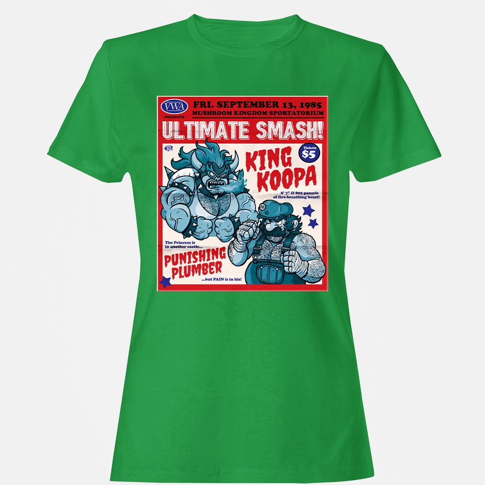 Women's T-Shirt - QTL9RFM3 - Irish Green - 7